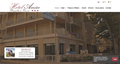 Desktop Screenshot of hotelamicopinarella.it